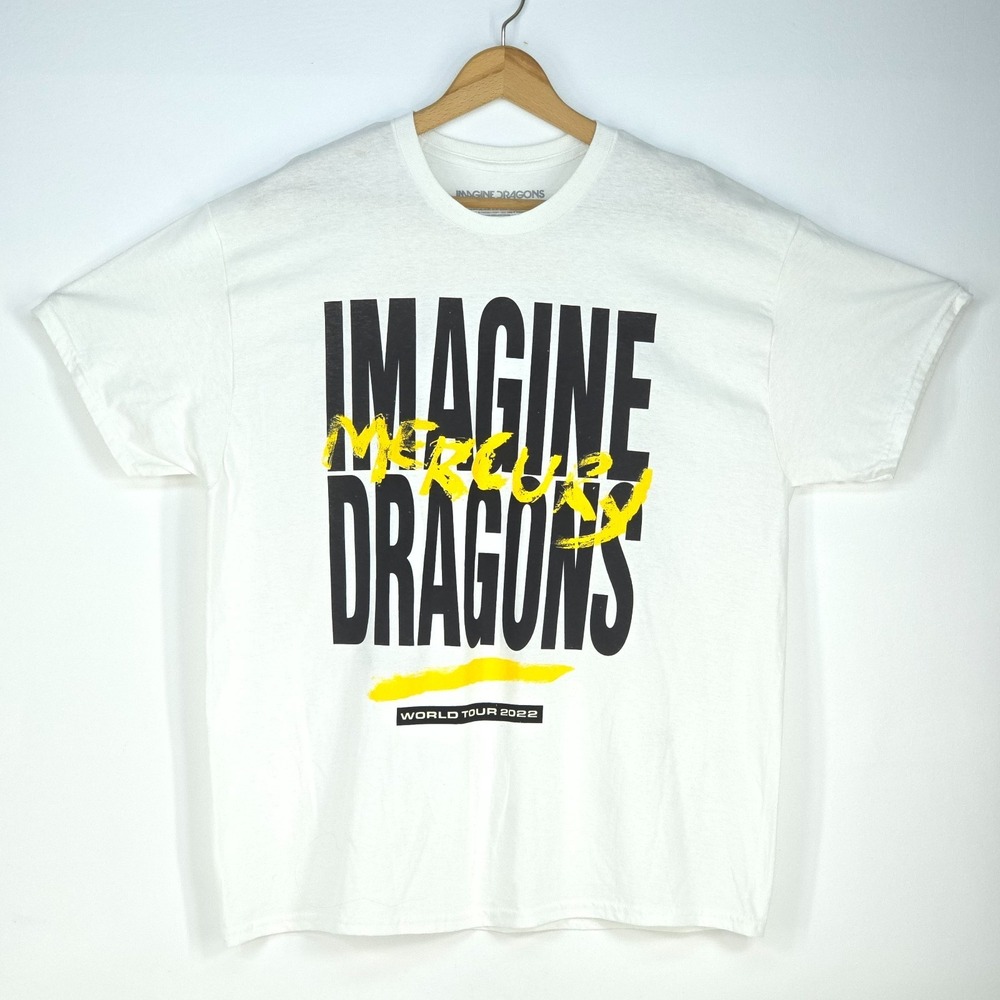 Imagine Dragons Official Merch Concert T-Shirt Mens XL Mercury World Tour 2022
